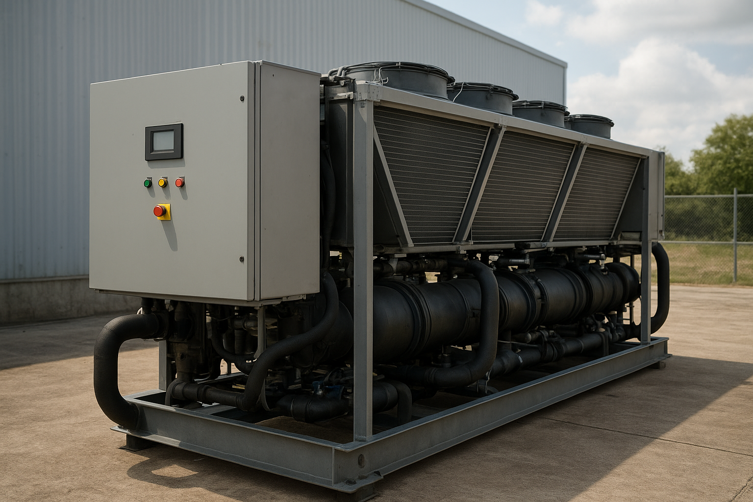 panduan dan jadwal maintenance chiller hvac