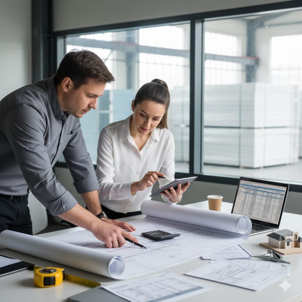 perhitungan Perbandingan Biaya Konstruksi Sandwich Panel vs Dinding Konvensional