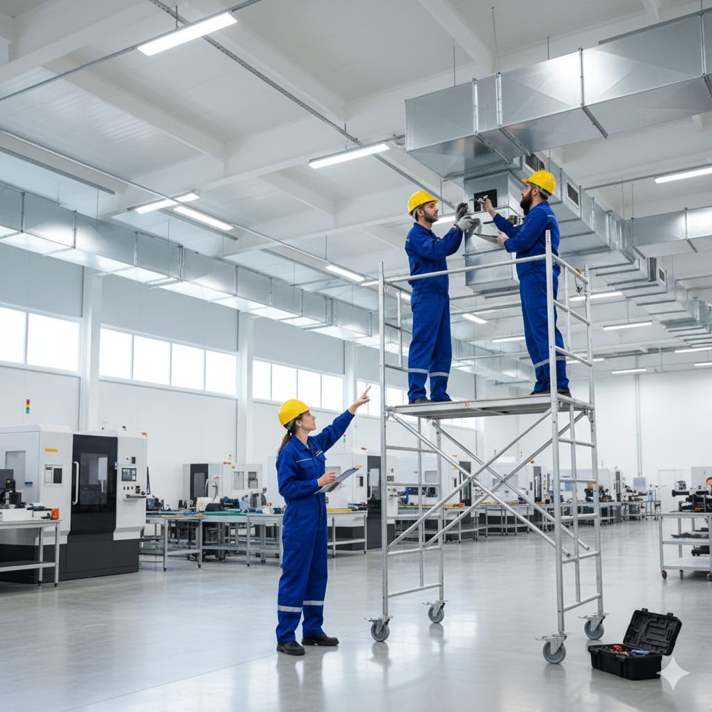 jasa maintenance dan cleaning jaringan HVAC sangat dibutuhkan saat ini