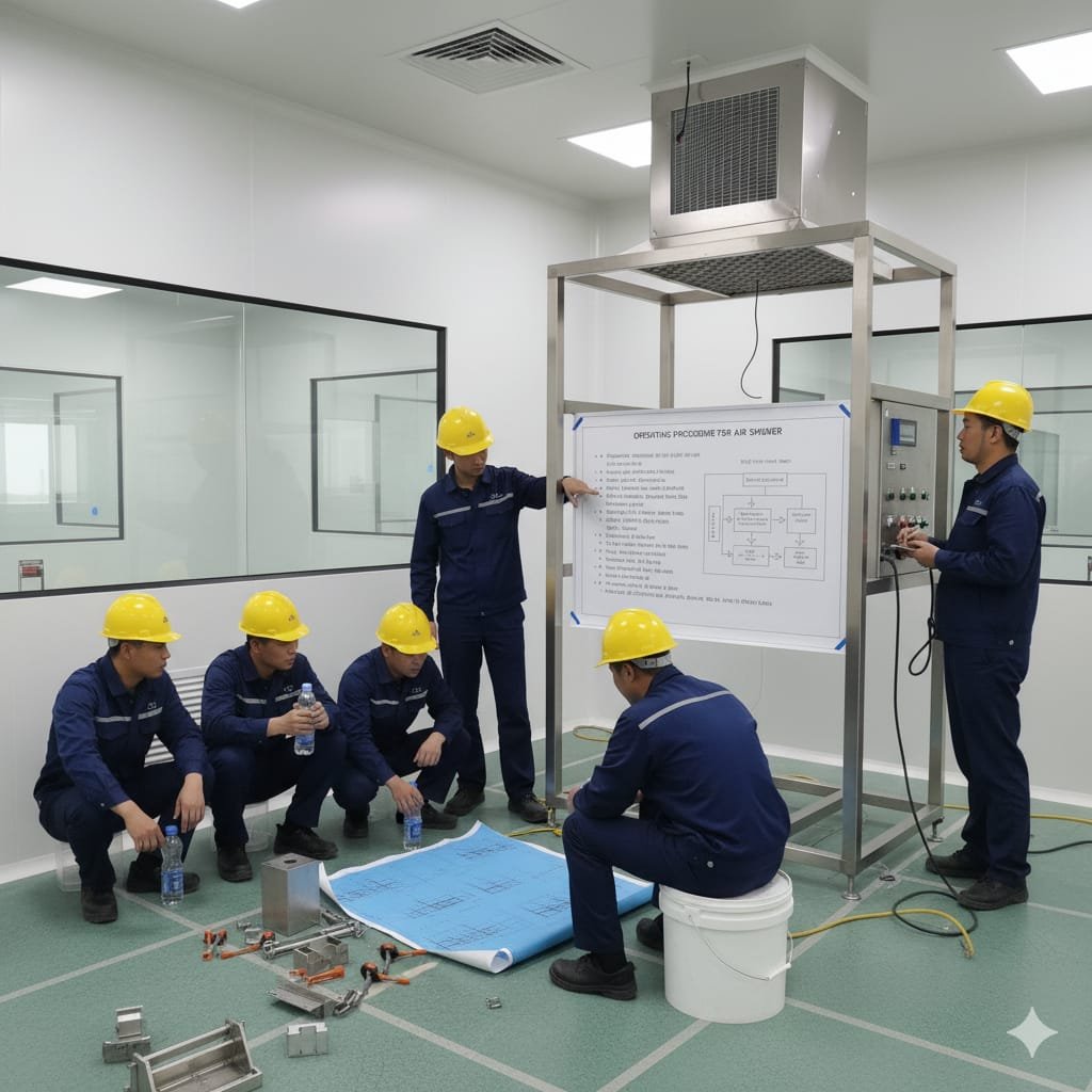 Fungsi Air Shower di Cleanroom