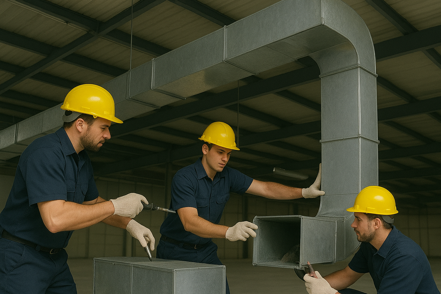 beberapa tanda ducting harus diperbaiki