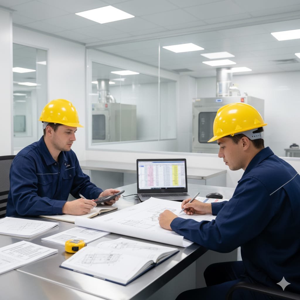 Harga dan Estimasi Biaya Pembuatan Air Shower untuk Cleanroom dan Industri