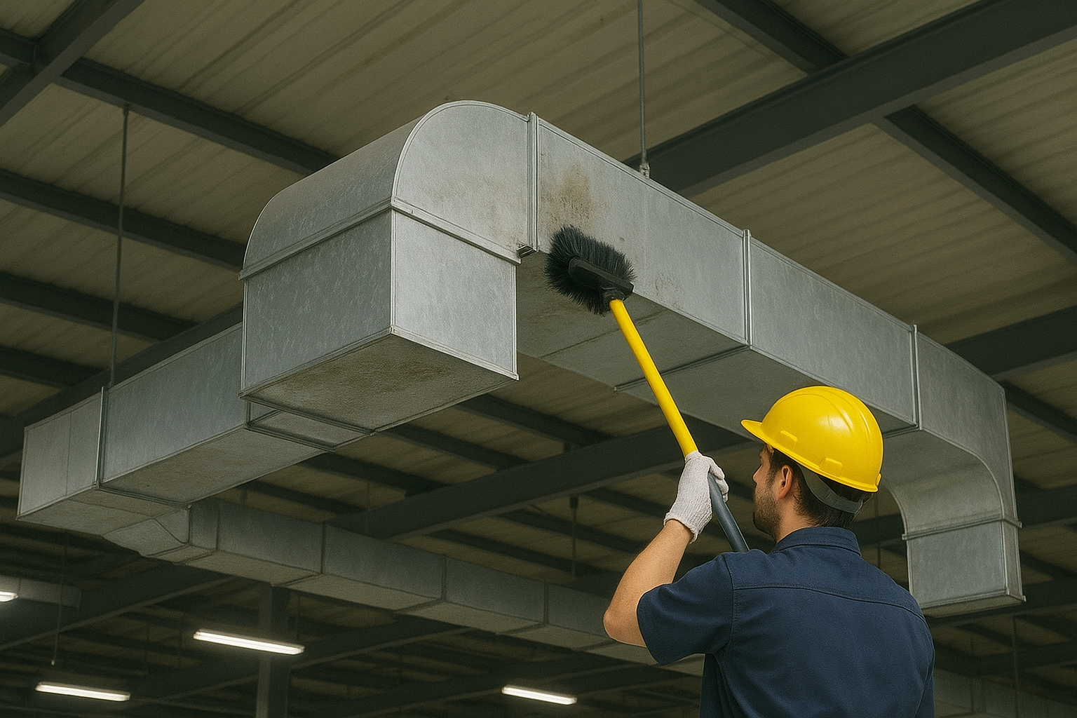 manfaat pembersihan ducting di saluran HVAC