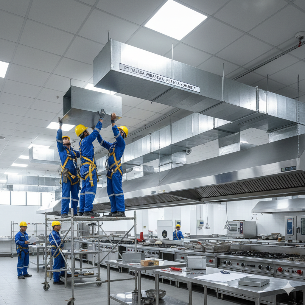 Jasa Pembuatan Ducting Restoran