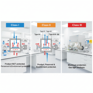 Jenis dan Kelas Biological Safety Cabinet (BSC) serta Kegunaannya