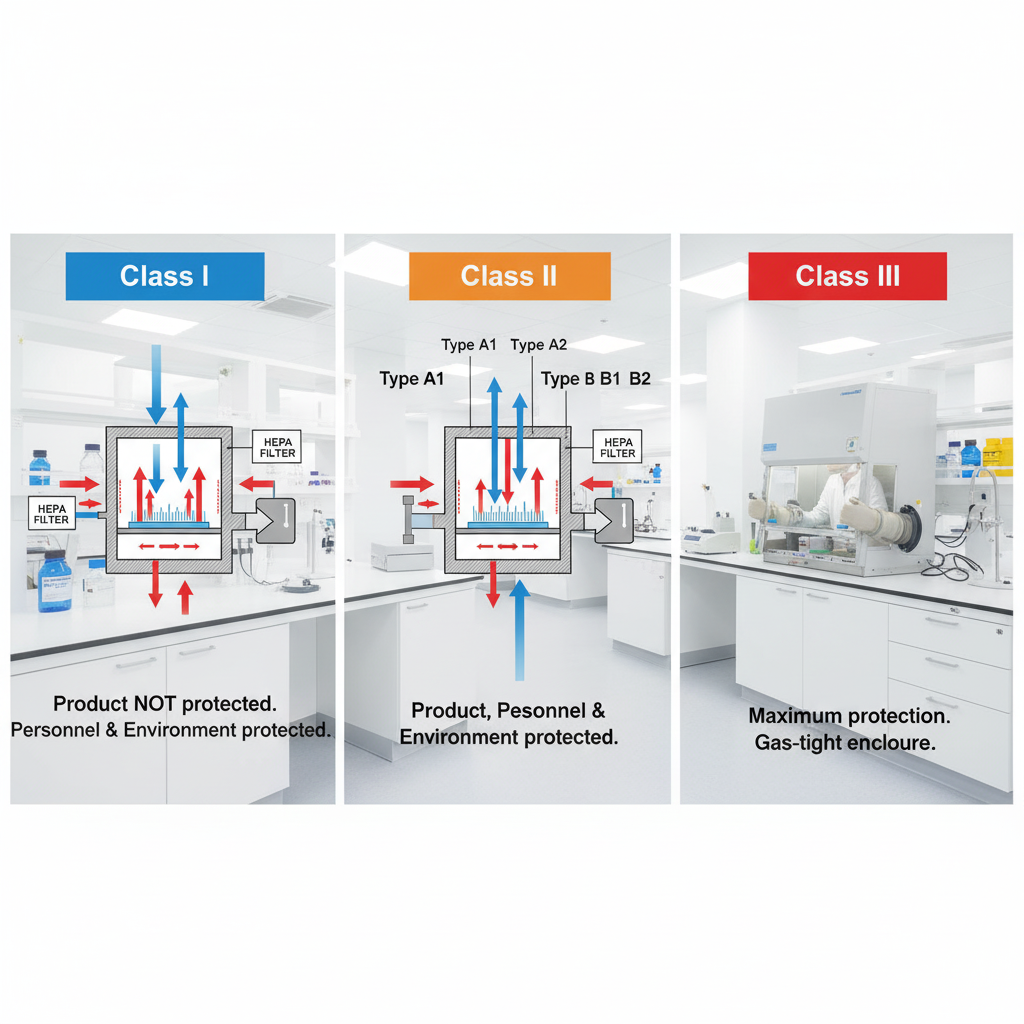 Jenis dan Kelas Biological Safety Cabinet (BSC) serta Kegunaannya