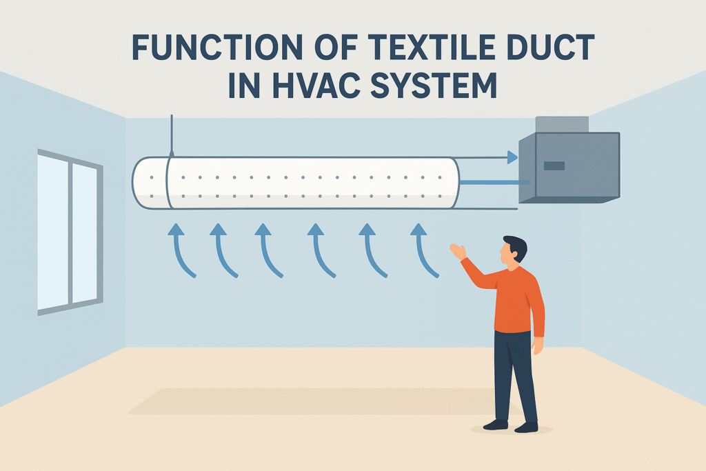 Pengertian dan Fungsi Textile Duct dalam Sistem HVAC