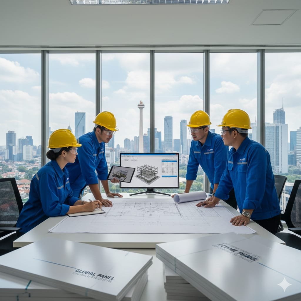 Jasa Pemasangan Sandwich Panel Jakarta