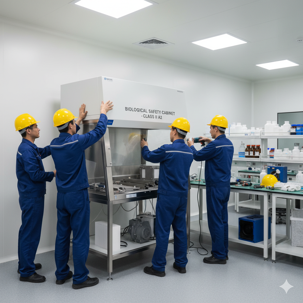 Jasa Pembuatan Biological Safety Cabinet (BSC) Profesional untuk Laboratorium Standar ISO & BSL