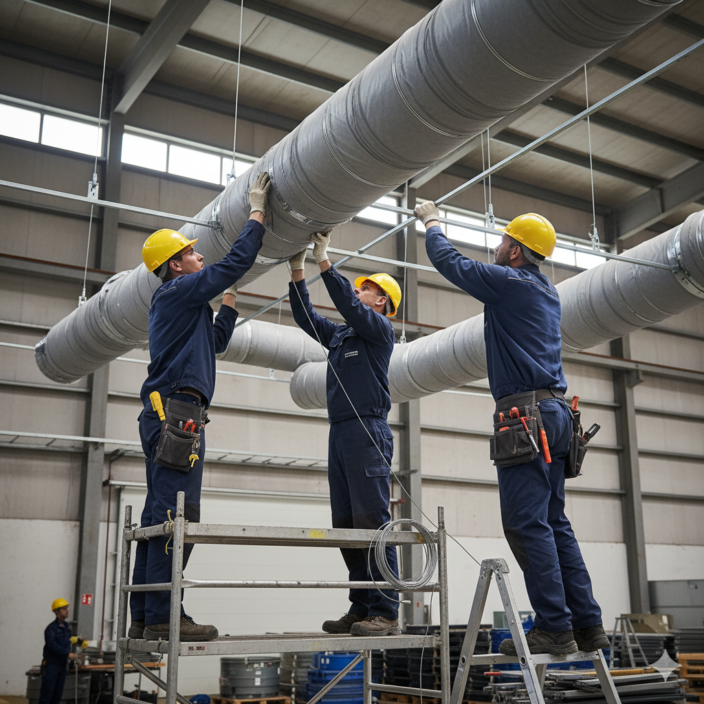 Jasa Pemasangan Textile Duct Profesional untuk Industri & Komersial