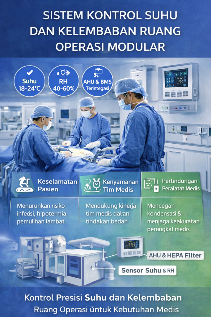 Sistem Kontrol Suhu dan Kelembaban Ruang Operasi Modular