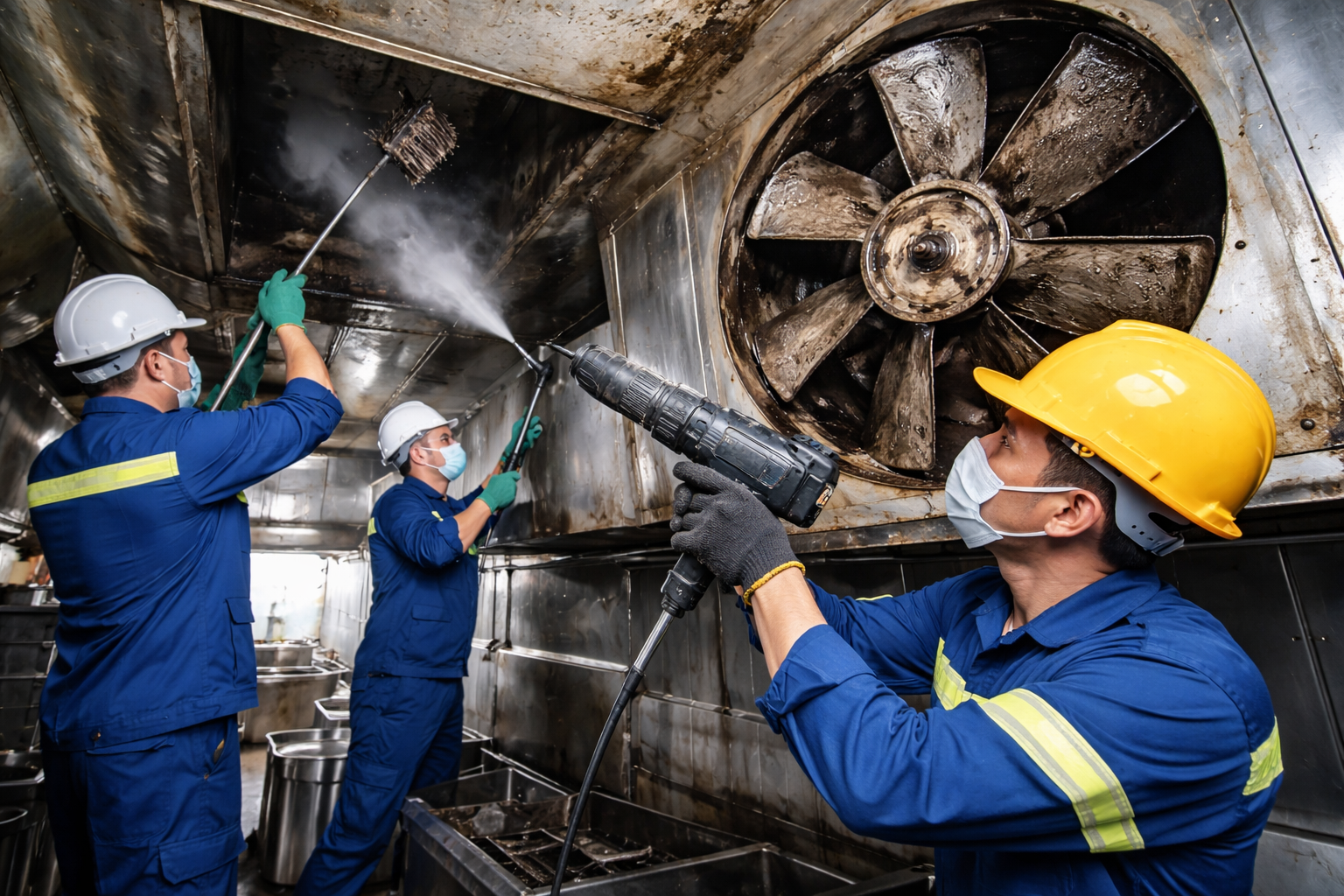 Jasa Cleaning Ducting Exhaust Fan
