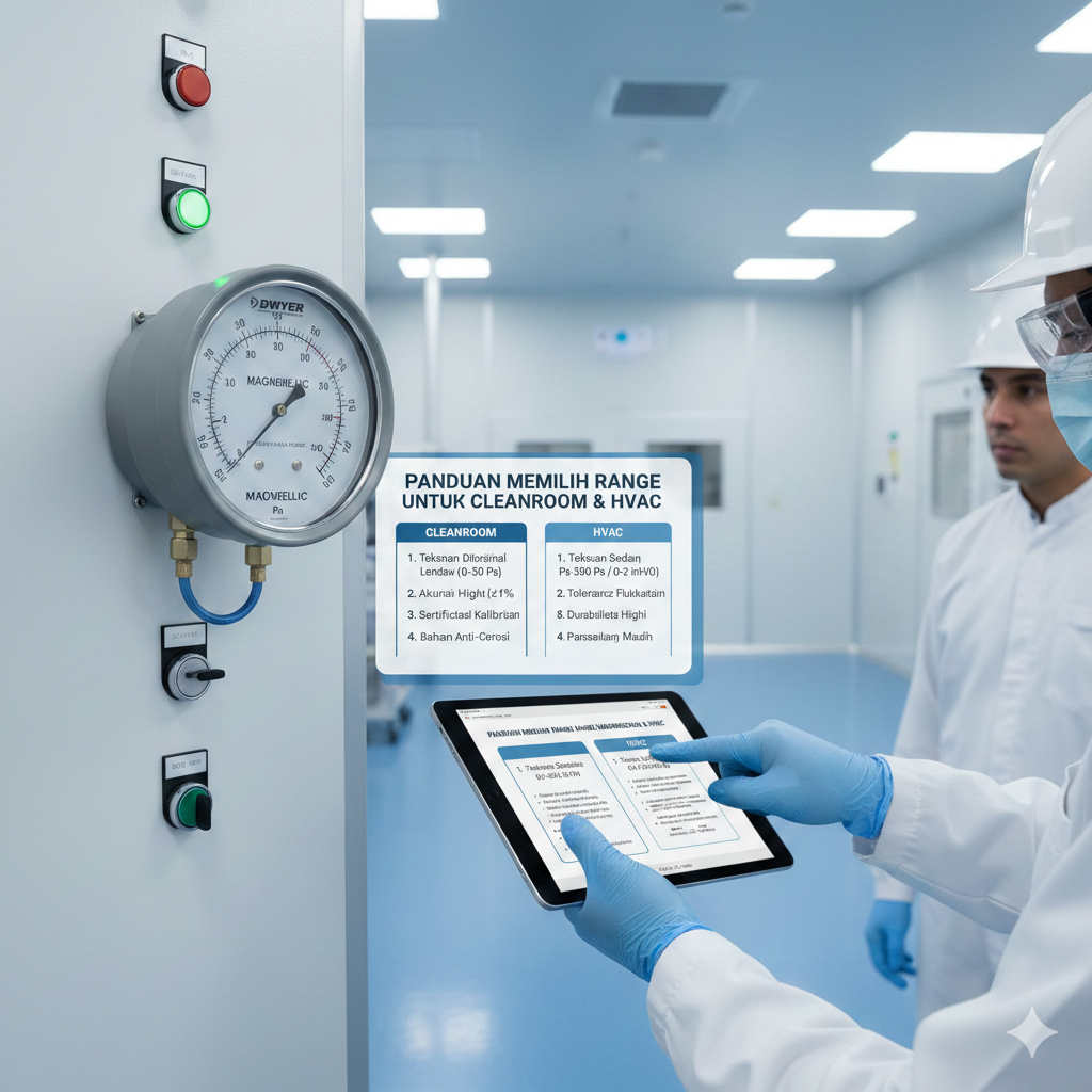 Panduan Memilih Range Magnehelic yang Tepat
