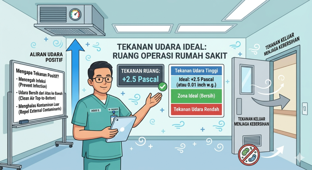 Berapa Tekanan Ideal Ruang Operasi Rumah Sakit? Panduan Lengkap Standar dan Implementasi