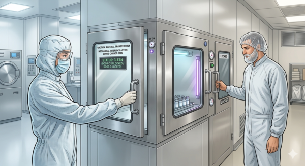 Electrostatic Testing Cleanroom Fungsi Utama Static Passbox dalam Cleanroom