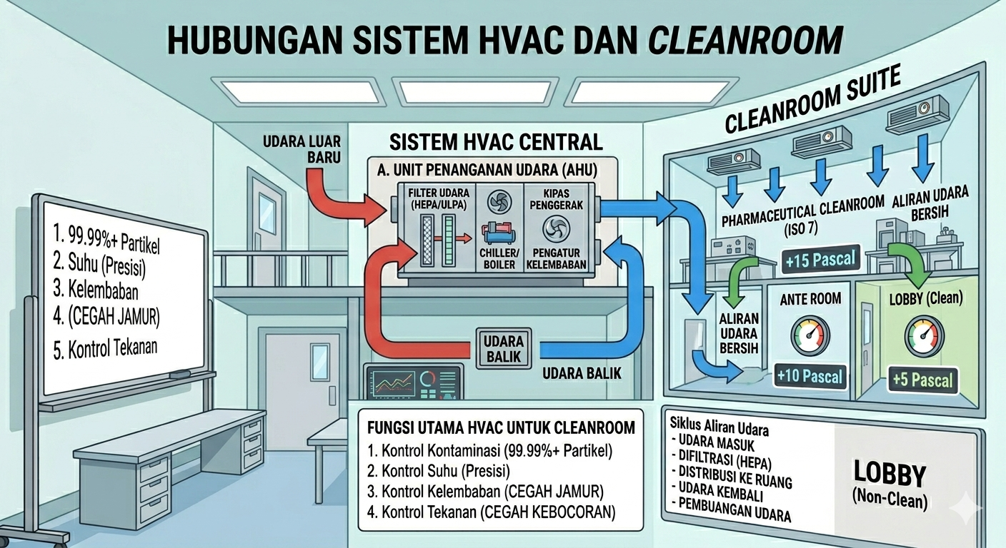 Hubungan HVAC dan Cleanroom