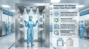 Kebutuhan Air Shower dalam Clean Room GMP