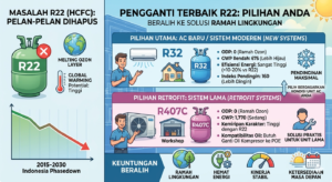 Pengganti Freon R22 Terbaik