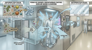 Peran Air Shower dalam Cleanroom