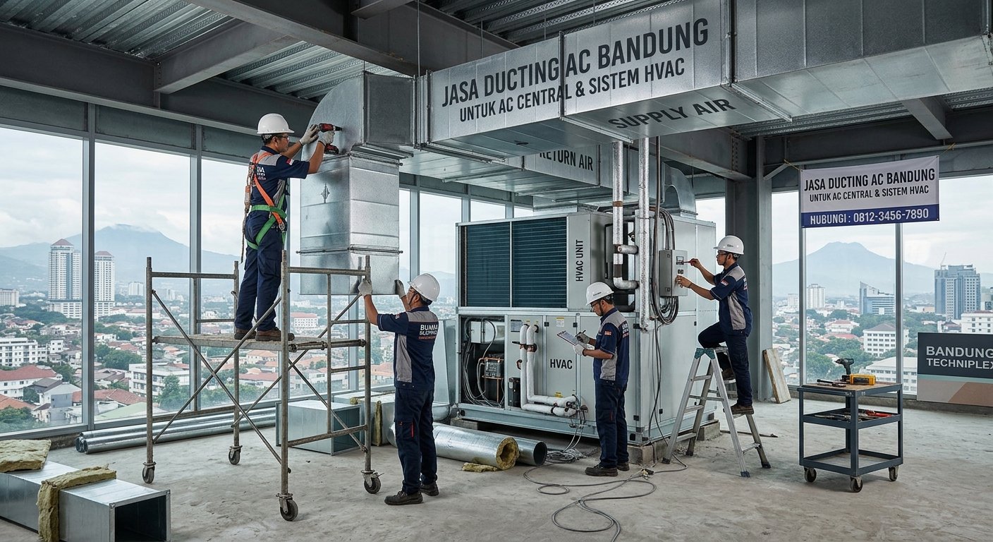 Jasa Ducting AC Bandung untuk AC Central dan Sistem HVAC