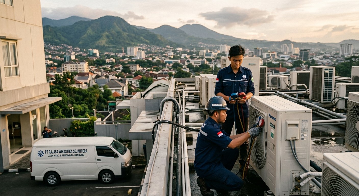 Jasa HVAC di Bandung untuk Gedung, Pabrik, Rumah Sakit, dan Industri