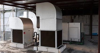 Sistem ducting dan dust collector untuk pabrik tekstil