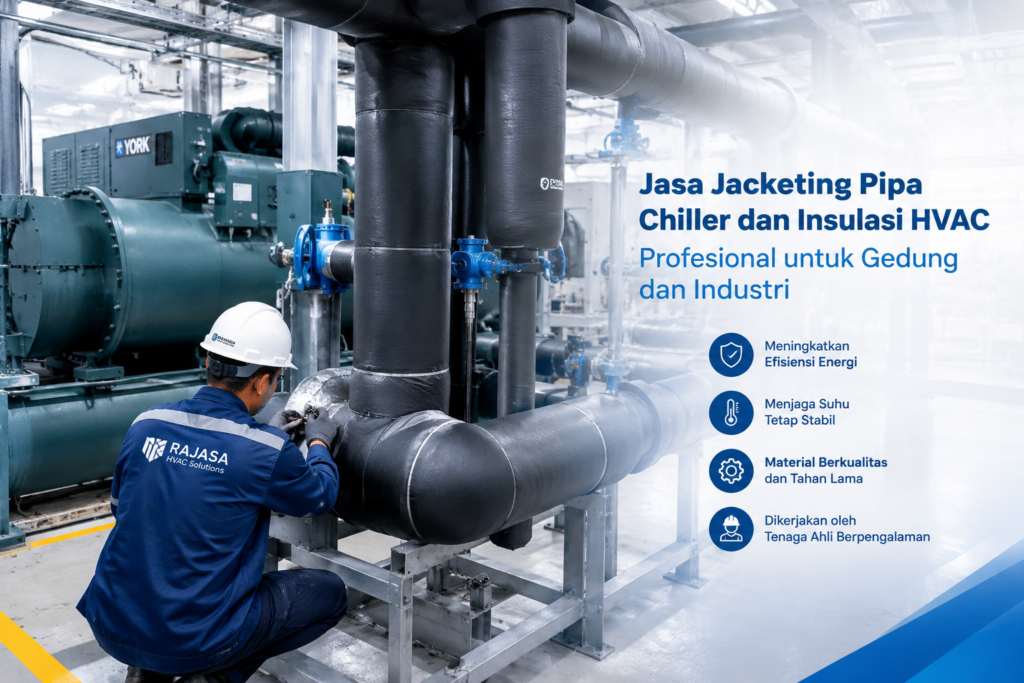 Jasa Jacketing Pipa Chiller dan Insulasi HVAC Profesional untuk Gedung dan Industri