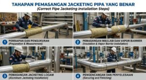 Tahapan Pemasangan Jacketing Pipa yang Benar